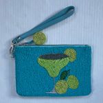 Chico's Chico’s Margarita Madness Turquoise Green Beaded Wristlet Purse Photo 5