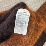 Acne Studios  Sweater XS Size Orange Brown Mohair Albah Long Sleeve Mock Neck Photo 4