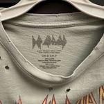 Def Leppard Crop top Gray Photo 1