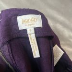 Laundry by Shelli Segal Purple Ribbed Pencil Skirt Photo 4