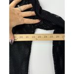 Comme des Garçons Homme Plus Mesh Top Peace Love Empathy Black Tee L Japan Size L Photo 6