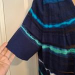 Lane Bryant  Sz 16 Striped Blue and Teal Cardigan Photo 6