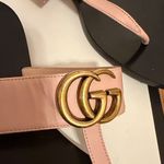 Gucci  Pink Leather thong sandal with Double G size 40 Photo 4