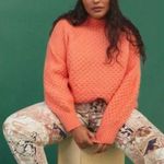 Anthropologie FAVORITE! ALPACA WOOL | BIA SWEATER | Coral | Oversized XS | Photo 6