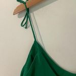 & Other Stories Green Tie Sleeve V-Neck Tank Top Photo 2