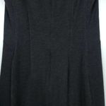 MM.LaFleur  New York Womens Mini Dress 6 Sleeveless Gray Twist Knot Straps Knit Photo 6