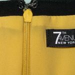 New York & Co. 7th Avenue | NWT Black and Yellow Sheath Dress | Size 0 Photo 7