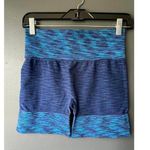Stylish Blue Patterned Athletic Shorts Size undefined Photo 0