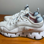 Reebok  Women's Zig Dynamica STR Shoes White Blue Workout Comfort W8.5 Photo 0