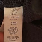 Aerie OFFLINE Shiny Dark Navy Snake Print High Waisted Leggings S Short Blue Size undefined Photo 5