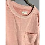 Free People NEW We The Free Wallace Pullover Crewneck Sweatshirt Pink Medium Photo 5