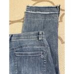 Democracy  Ab solution Kick Flare Double Layer Fray Hem Crop Jeans, size 10 Photo 11