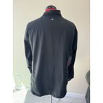 Women Junior Plus Size 2X‎ Activewear Workout Zip Front Lightweight Jacket #508 Black Photo 2