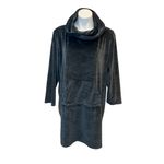 Softies by Paddi Murphy Snuggle Lounger Dress L / XL in Charcoal Grey Gray Photo 5