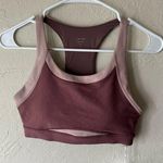 Johnny Was NWT  Calme Color Block Sports Bra Size S in Mauve Photo 0