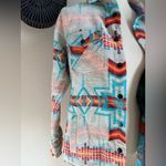 ROCK & ROLL Denim Western Shirt Jacket, Size Medium Blue Photo 1