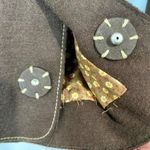 margaret o'leary Women's Vintage Button Blazer Jacket Brown Size Large EUC FLAW Photo 6