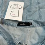 Agnes Orinda Light Wash Jean Denim Vest Women's Size 2X Blue Photo 3