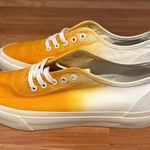 Everlane The Forever Sneaker Gold Dip-Dye White Canvas Women Size 8 Photo 2