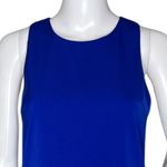 Very J Very J Dress Womens Small Blue Shift Dress Tie Back Office Party Wedding Guest Photo 4