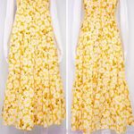 Kate Spade NWT Kate Daisy Vineyard Midi Cotton Dress, Yellow Photo 13