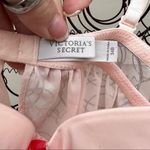 Victoria's Secret Victoria’s Secret pink sheer bra tulle open back teddy nightie neglige Photo 3
