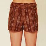 Free People Romantics Patola Ikat Lattice Shorts Photo 2