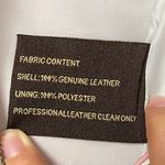 Vintage Pink and White Leather Jacket Photo 7