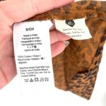 Madewell  Leopard Print Cotton Short Flutter-Sleeve VNeck Wrap Mini Dress Photo 10