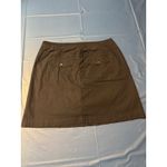 Croft & Barrow Croft and‎ Barrow Women's Dark Navy Blue Cotton Spandex Skort Size 10 Photo 2