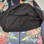 LPA  Button Up Midi Dress in Midnight Roses XS Photo 8