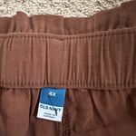 Old Navy Womens  high waisted brown tie belt pants 4x Photo 2