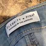 Celebrity Pink  Light Wash Button‎ Front Denim Skirt Size 7/28 Photo 2