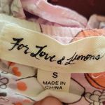 For Love & Lemons Magnolia Mini Dress Pink Floral Cottagecore Milkmaid Ruffle S Photo 7