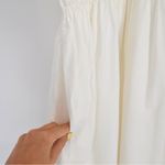 Rails Tilda Smocked Midi Dress Cotton Poplin Sleeveless in White Women's S Photo 4