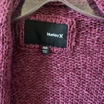 Hurley Women’s Berry Oversized Knit Sweater Cardigan w/ Pockets - Size XS/S Photo 1