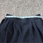 St. John  Basics Black Knit Stretch Pull On High Rise Pants Photo 7