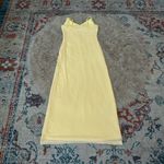 Yellow long prom or homecoming style dress XL Photo 4
