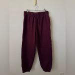 ANINE BING  Karter Jogger Sweatpants in Dark Burgundy Size Medium Photo 4