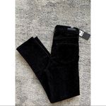Citizens of Humanity  Harlow Ankle Mid Rise Slim Fit Jeans - Corduroy Black Photo 2