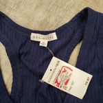 Socialite NWT Blue Ribbed Flary Tank Top Size XS Photo 4
