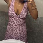 Victoria and Sophia Patterned Mini Dress Photo 0