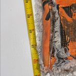 Rockstar Vibrant Orange and Black Jeans with Distressed Details Size XS Photo 5