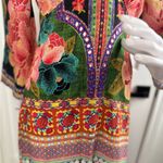 Farm Rio  Rosario Maxi Dress Bell Sleeves Festival S Boho Cottage Photo 5