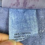 Hot Cotton Blue Denim Paneled Zip Up Hoodie Jacket Size 2X Photo 5