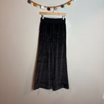 Nation Ltd NWT  black velour wide leg lounge pants Photo 3