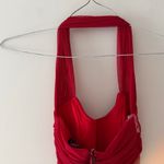 NWT Babyboo Demi Maxi Dress in Red Size XS Date Night Sexy Bodycon Side Slit Photo 8