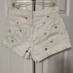 PacSun White Floral Embroidered Size 25 Women's Shorts Photo 1
