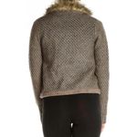 John + Jenn ANTHRO FAUX FUR TRIMMED CROPPED SWEATER S Photo 2