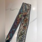 Handmade Gorgeous Boho Beaded Denim Purse with Floral Guitar Strap Festival Core Photo 6